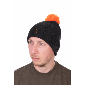 FOX Collection Bobble Hat Black/Orange