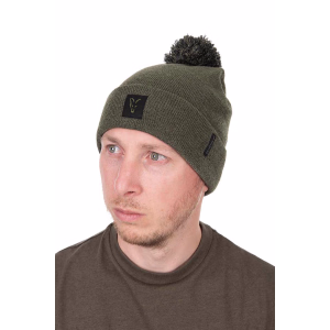 FOX Collection Bobble Hat Green Black