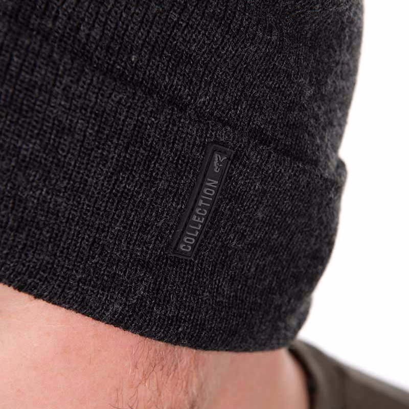 Fox Collection Beanie Black/Orange