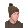 FOX Beanie Kable Knit Bobble Khaki