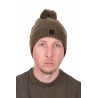 FOX Beanie Kable Knit Bobble Khaki