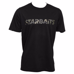 STARBAITS Tee-Shirt Black Camo