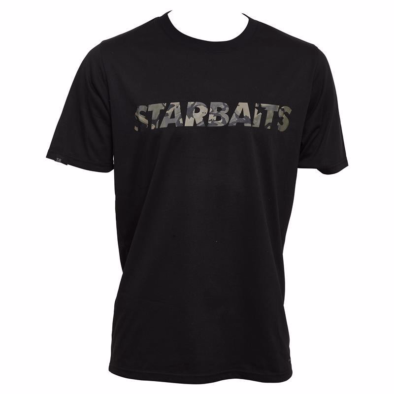 STARBAITS Tee-Shirt Black Camo