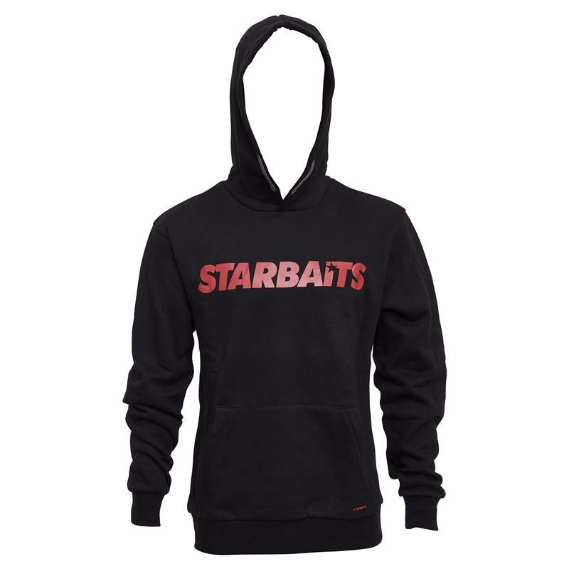STARBAITS Hoodie Black & Red