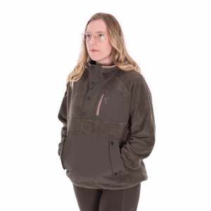 FOX Hooded Fleece Pullover Femme