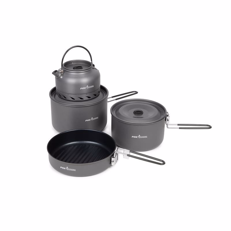 FOX Deluxe Cookset 4pce