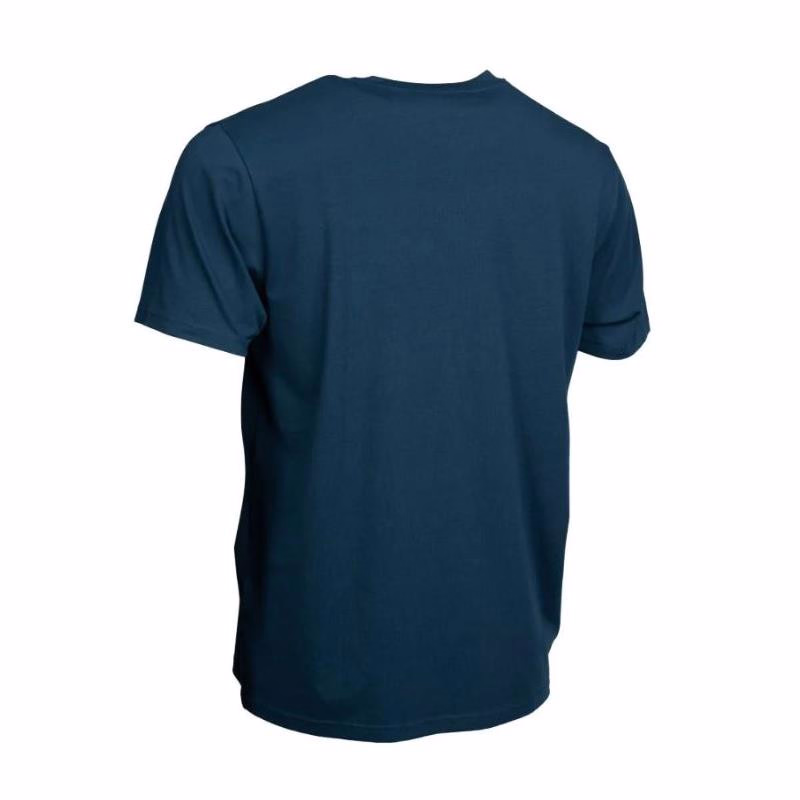 NASH Make It Happen Badge Pocket T Shirt Navy Blue