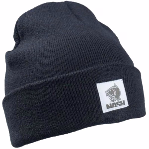 NASH Make it Happen Badge Beanie Hat Black