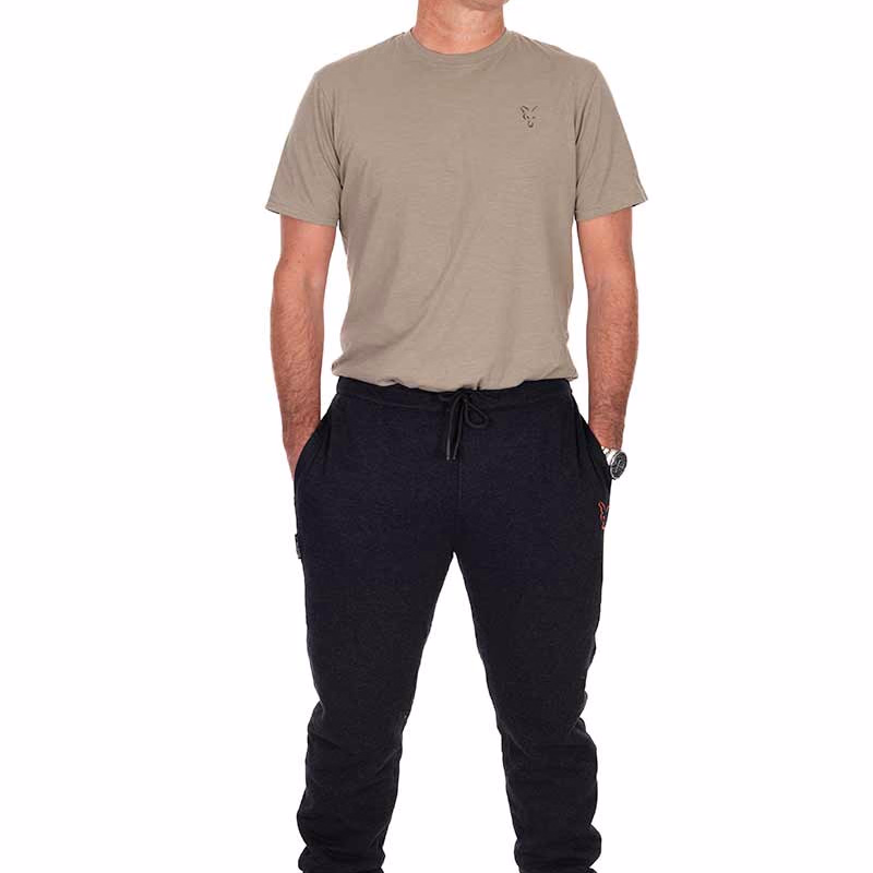 FOX Collection Sherpa Joggers Black/Orange