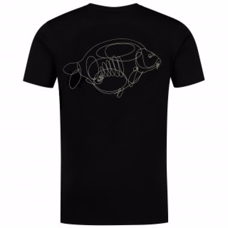 KORDA One Liner Tee Black