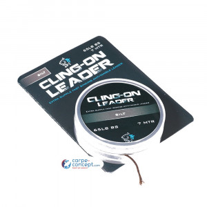 NASH Cling-on leader 65lb (silt) 7mtr 1