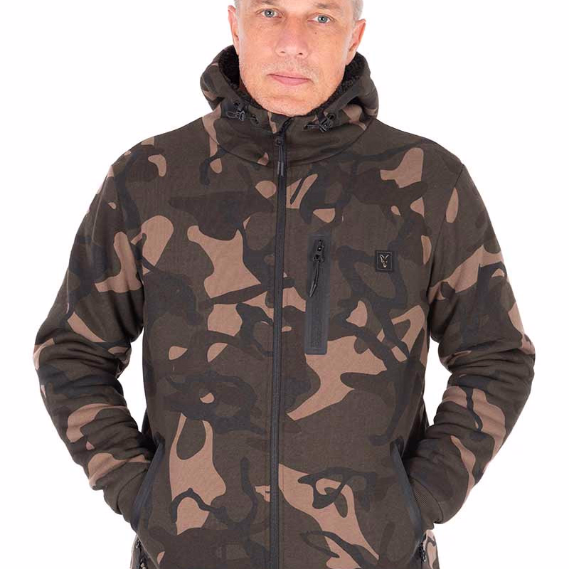 FOX Camo Full Zip Premium Sherpa 310 Hoodie