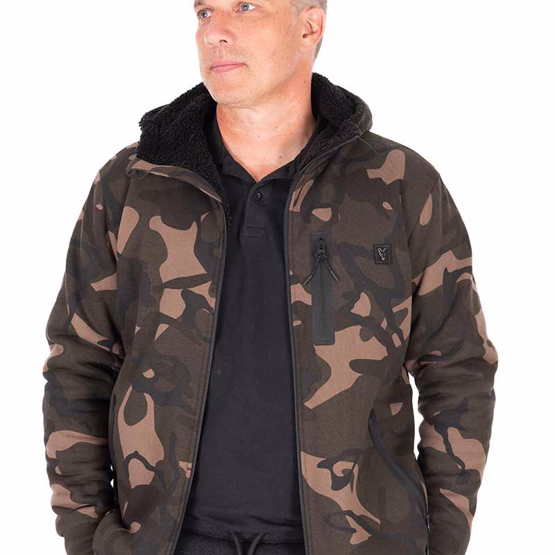 FOX Camo Full Zip Premium Sherpa 310 Hoodie