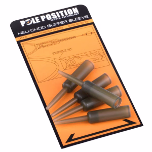 POLE POSITION HELI-CHOD BUFFER SLEEVE WEEDY GREEN