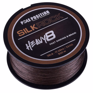 POLE POSITION SILKROCK HEAVY8 BROWN 0,30MM 500M