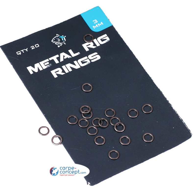 NASH Metal Rig Rings 3 mm