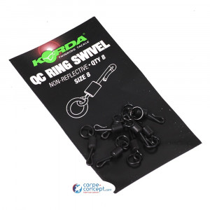 KORDA QC Ring Swivel Size 8 1