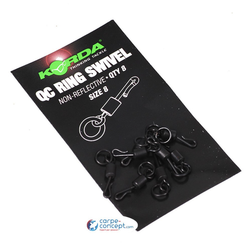 KORDA QC Ring Swivel Size 8