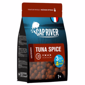 CAP RIVER Bouillettes Tuna Spice 24mm 1kg