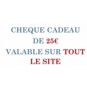 CARPE-CONCEPT CHEQUE CADEAU 25€/