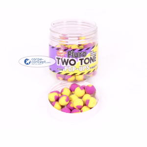 DYNAMTE BAITS Fluro 2 Tone pop-up Plum & Pineapple 15mm
