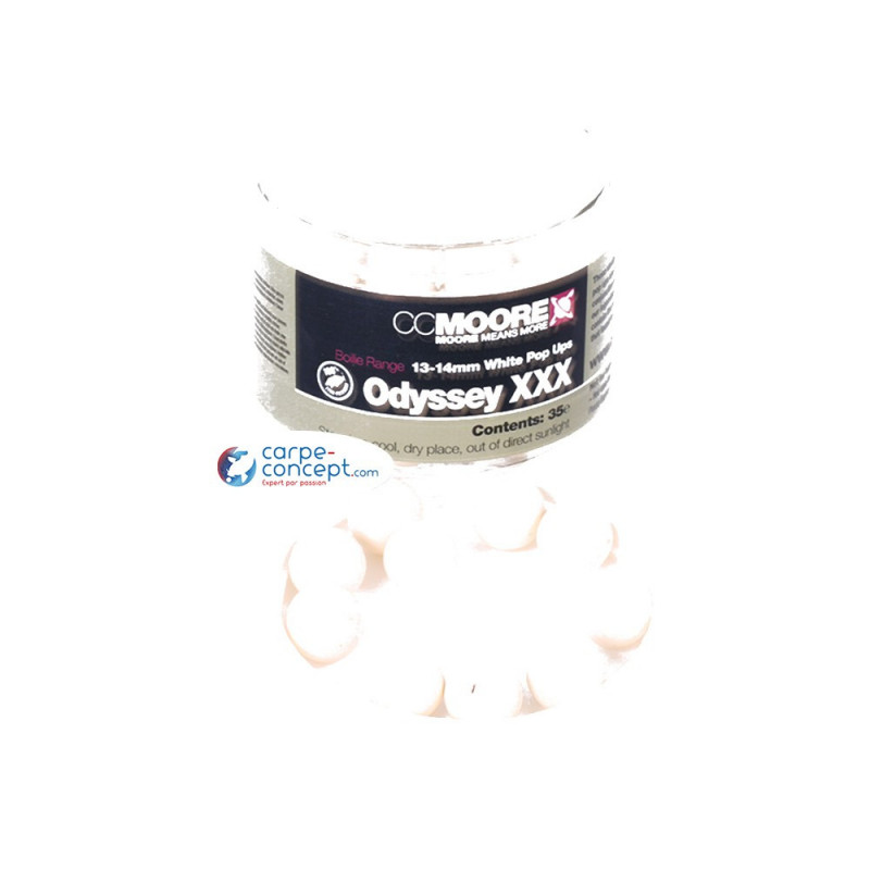 CC Moore Odyssey pop up white 13-14mm