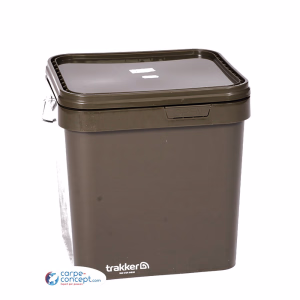 TRAKKER Olive Square Container 17lt seau