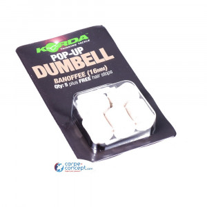 KORDA Pop-Up Dumbell Banoffee 16mm 1