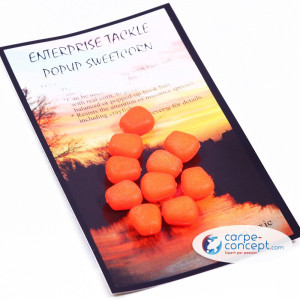 ENTERPRISE TACKLE Mais Pop up corn Orange fluo 1