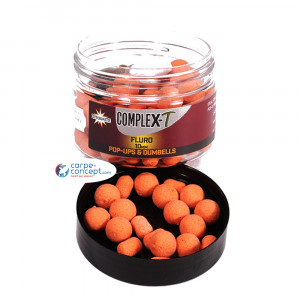 DYNAMITE BAITS Fluro pop ups and dumbells complex-t 10mm 1