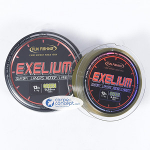 FUN FISHING Nylon Exelium green 0.30mm 1