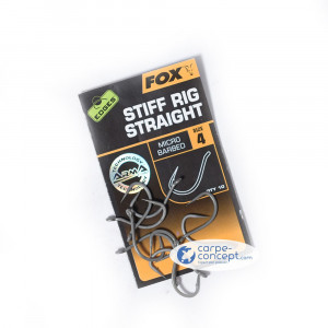 FOX Hameçon Armapoint Stiff Rig Straight 1