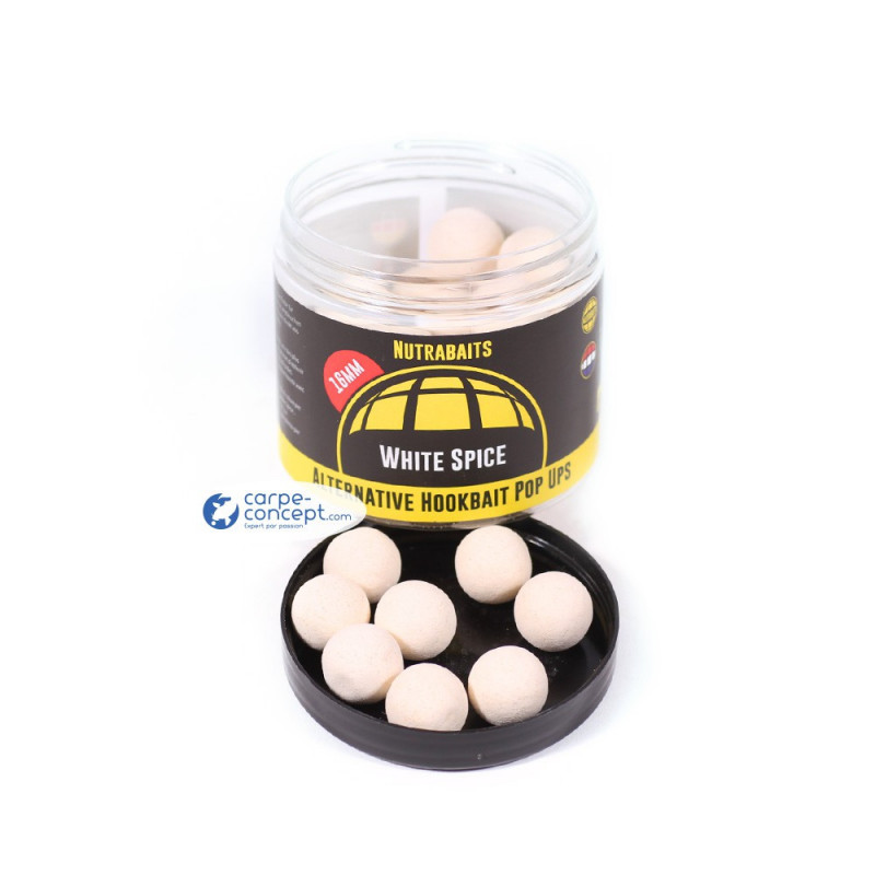 NUTRABAITS Pop-up White Spice 12mm