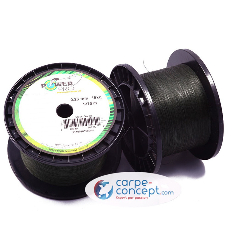 POWER PRO Tresse Green 0.28mm 1370m