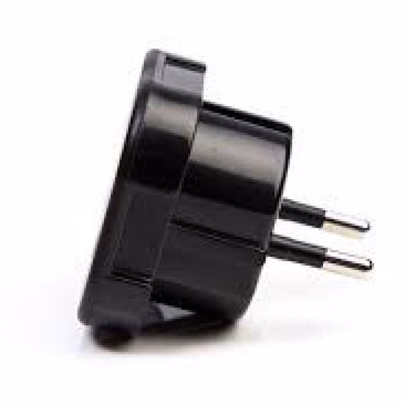 RIDGE MONKEY uk 3 pin to eu 2 pin travel adaptor