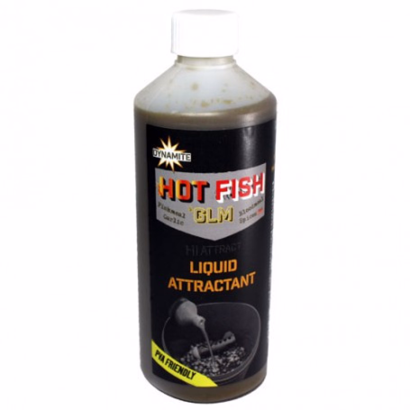 DYNAMITE BAITS Hot fish & glm 500ml