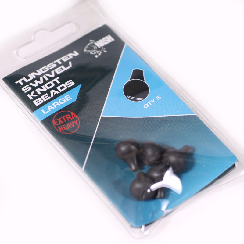 NASH Tungsten Swivel/knot beads Large