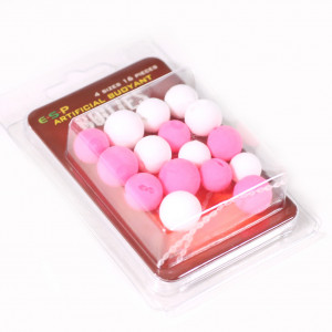 ESP Buoyant Boilies White Pink 2