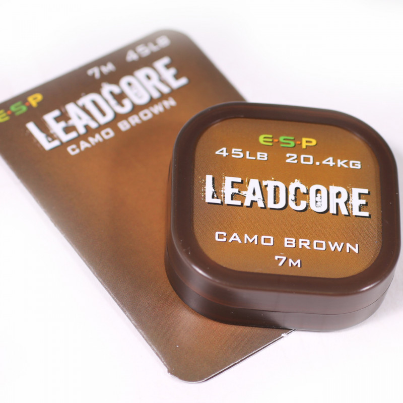 ESP Leadcore 45lb 7m Camo Brown