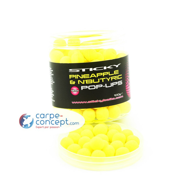 STICKY BAITS Hi-attract pop-up Pineapple N'Buttyric