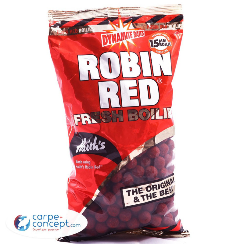 DYNAMITE BAITS Robin red boilies 15mm 1kg